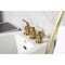 Kingston Brass ThreeHandle Bidet Faucet, Brushed Brass KB6327SVL - alternate 4